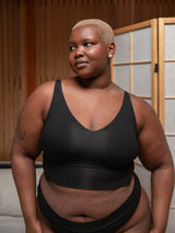 BLACK ANDIE BRA