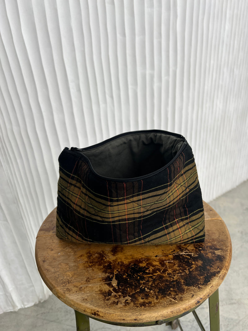 Plaid Cosmetic Bag