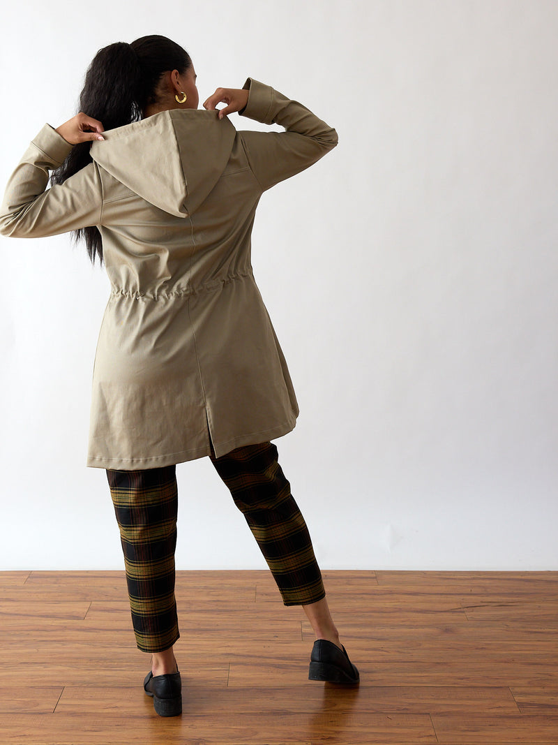 KHAKI MICHI ANORAK JACKET