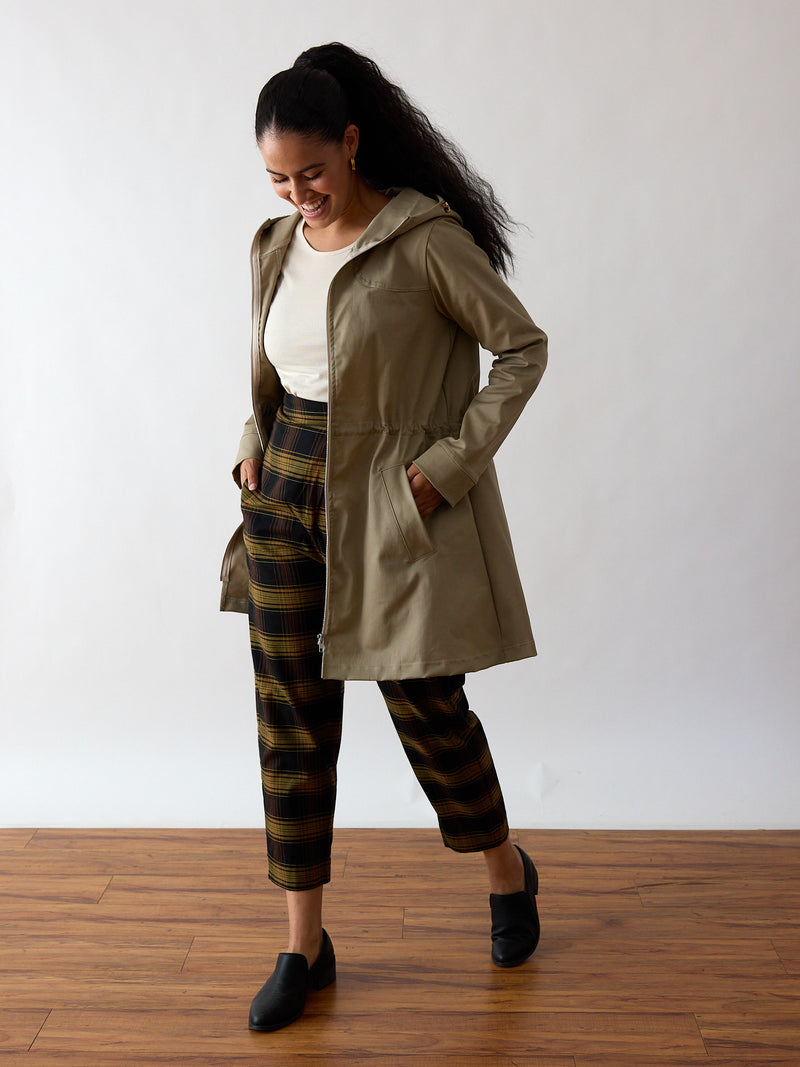 KHAKI MICHI ANORAK JACKET