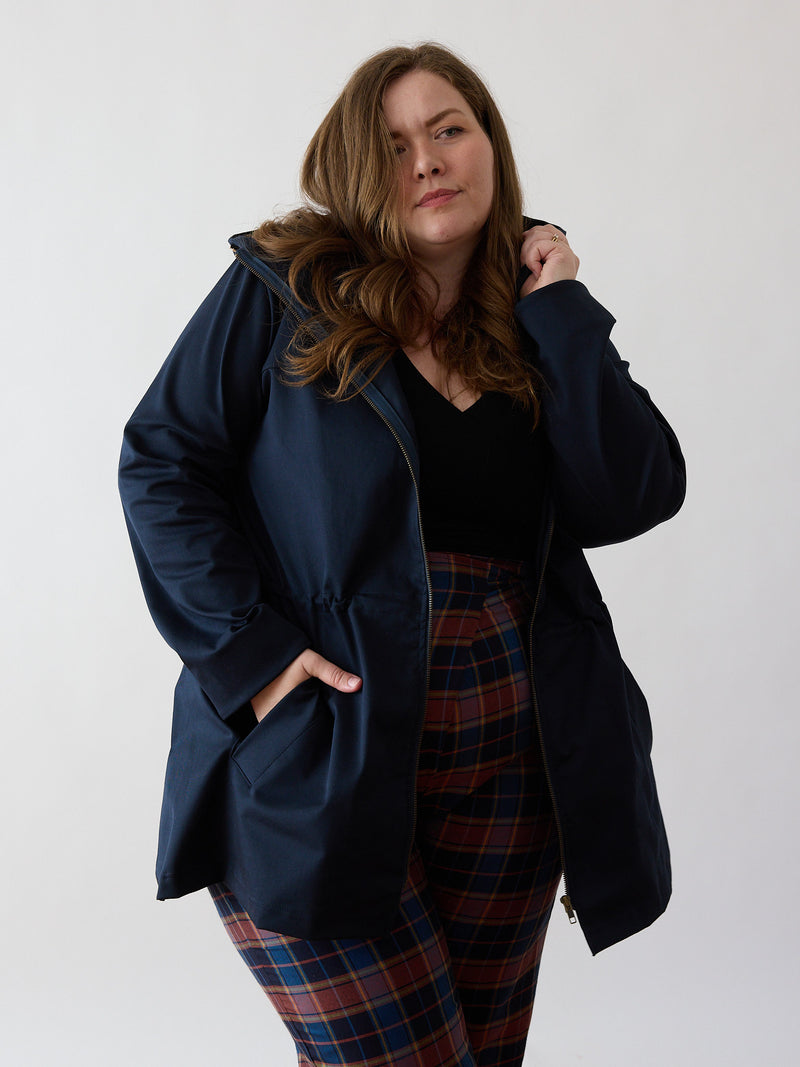 NAVY MICHI ANORAK JACKET
