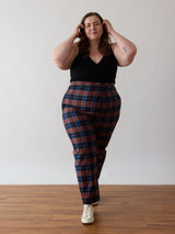 AS IF PLAID REESE PANT