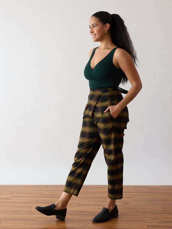 CLUELESS PLAID REESE PANT