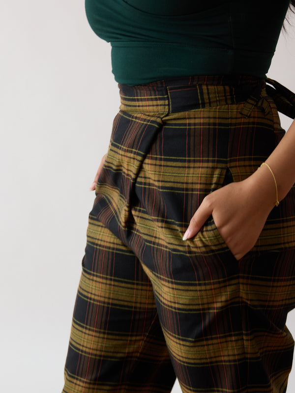 CLUELESS PLAID REESE PANT