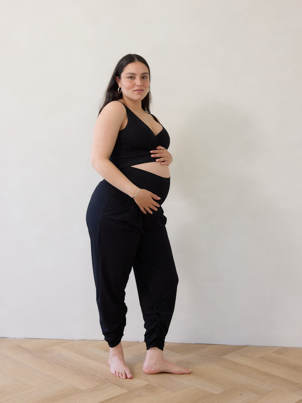 Free Label maternity pants sunday crop made in canada