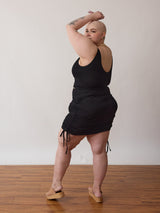 BLACK VANNA SKIRT