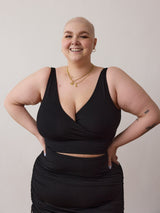 Free Label reversible nursing friendly bra size inclusive plus size ethically made wireless bra