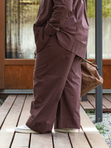 ESPRESSO ORGANIC COTTON LORETTA PANT