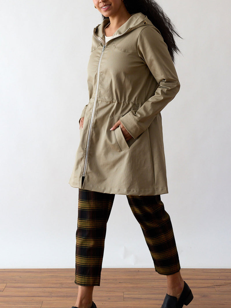 KHAKI MICHI ANORAK JACKET