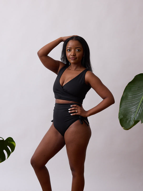 Free Label Swim - Black - Plus Size Swimwear - Made in Canada