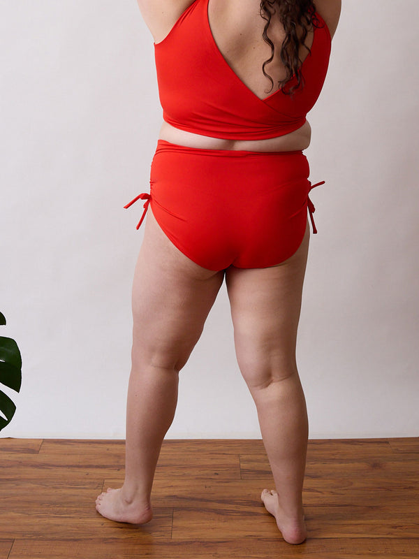Free Label Swim - Red - Plus Size Swimwear - Made in Canada