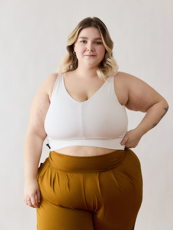 WHITE BECKY BRA