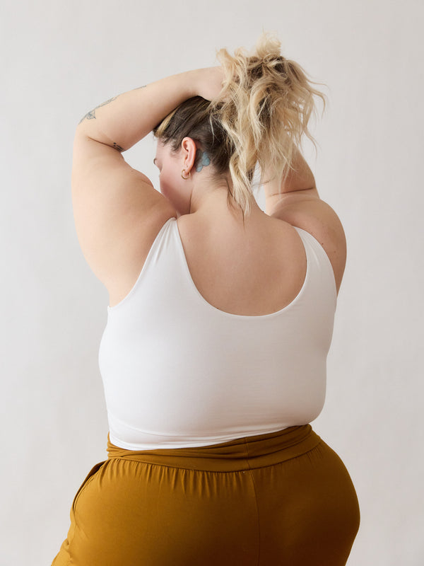 WHITE BECKY BRA
