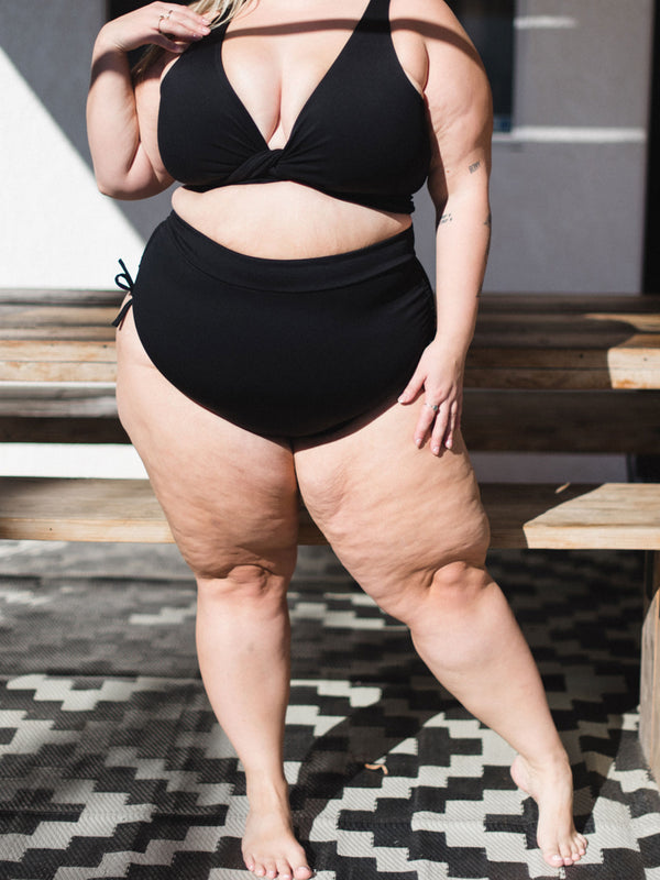 Free Label Swim - Black - Plus Size Swimwear - Made in Canada