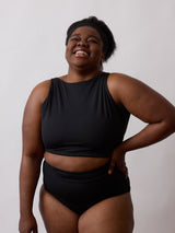 Free Label Swim - Black - Plus Size Swimwear - Made in Canada