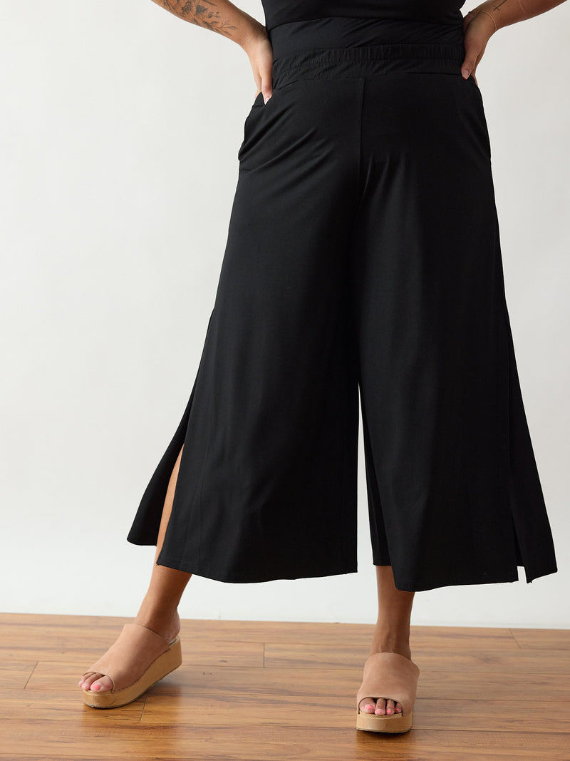 Free Label bamboo wide leg pant size inclusive