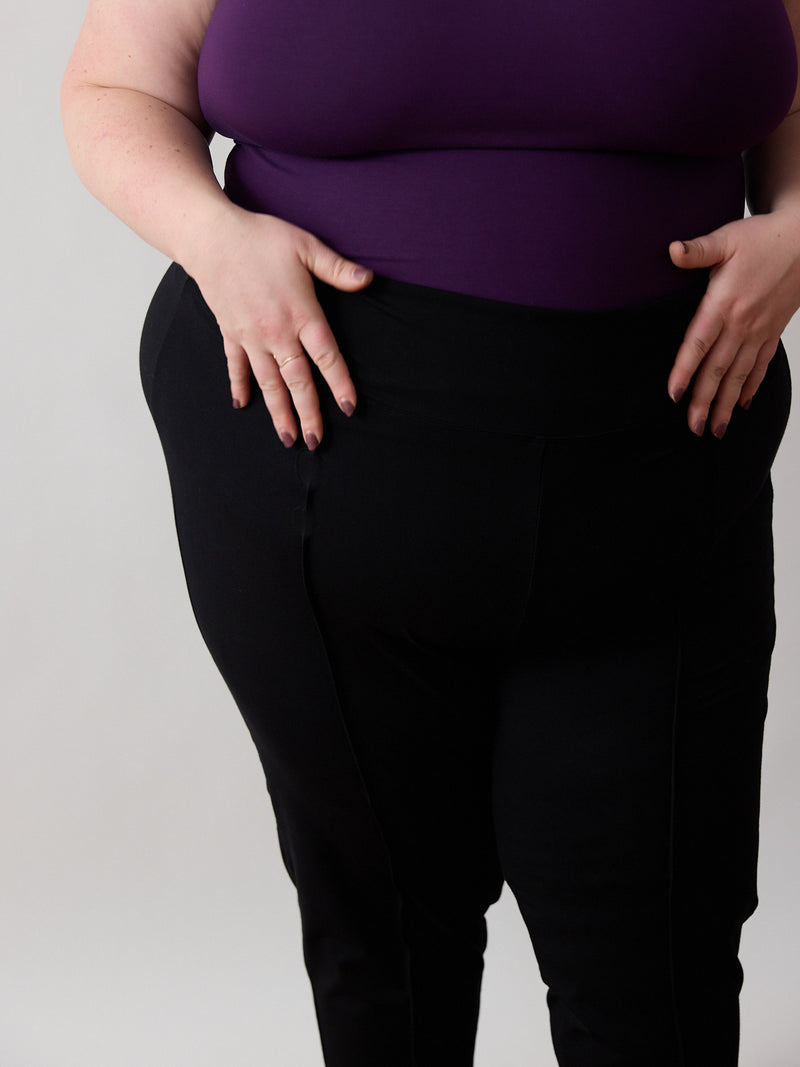 ethically made bamboo work pant work from home style