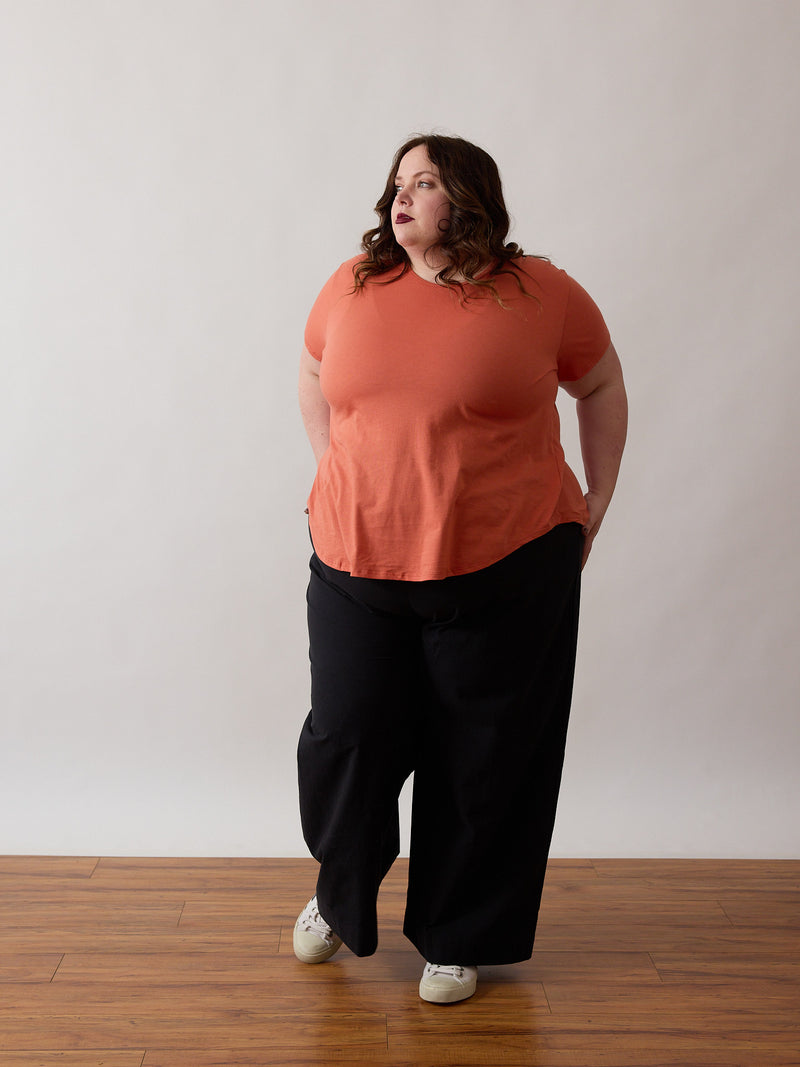 Supima Cotton - Cotton Crepe Pant - Plus Size Clothing Vancouver, Ethical, Sustainable, Free Label 2023 