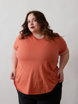 SPICED PEACH JACQUIE TEE