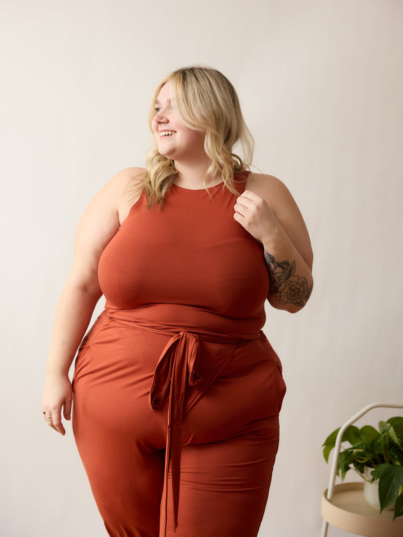 Free Label Plus Size Trail Tank