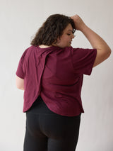 Tulip Tee - Supima Cotton - Plus Size Clothing Vancouver, Ethical, Sustainable, Free Label 2023 