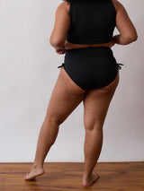 Reversible Swim Bottoms - Black - Plus Size - Free Label Swim - SS23